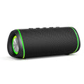 2026 new wireless bluetooth speaker with rgb lighting, deep bass, high power, outdoor portable fabric waterproof sound system