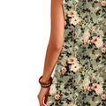 wholesale women's short-sleeved dresses, fashionable women's dresses for spring, summer, and autumn, new cross-border printed designs