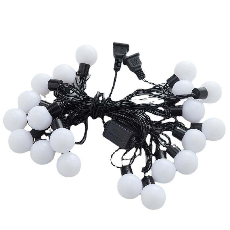 Cross-border LED lanterns, round ball stars, flashing lights, gypsy stars, room decoration lights, outdoor waterproof round ball lights, Christmas