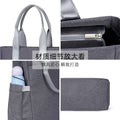Satchel briefcase college training bag large capacity oxford cloth waterproof information bag travel office document bag personalized