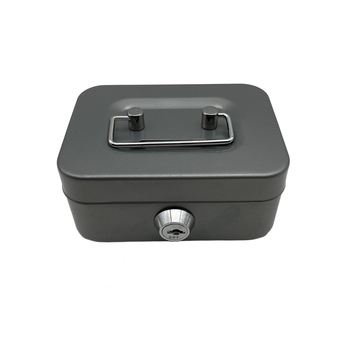 New  creative portable piggy bank storage box small with key storage box change box with lock piggy bank