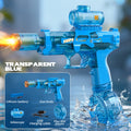 new product barrett electric water gun burst flash continuous fire linked reloading sniper gun large capacity toy water gun