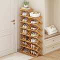 Installation-free foldable shoe rack narrow for home door multi-layer rental house dormitory simple shoe cabinet storage rack