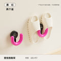 Bathroom slipper rack, suction cup type, punch-free wall-mounted bathroom special new drain rack hook storage rack