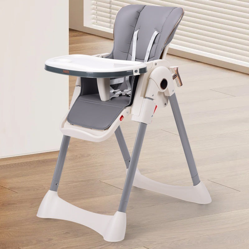 Baby dining chair foldable, reclining, rocking, portable baby eating seat, home baby meal rocking chair