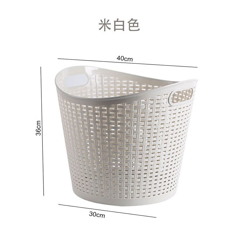 Simple dirty clothes storage basket Household stackable dirty clothes basket Laundry basket Japanese plastic dirty clothes basket storage basket