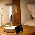 Smart clock multifunctional eye-caring desk lamp socket - perfect for college dorms, bedrooms, night light, feeding, sleep, and bedside use