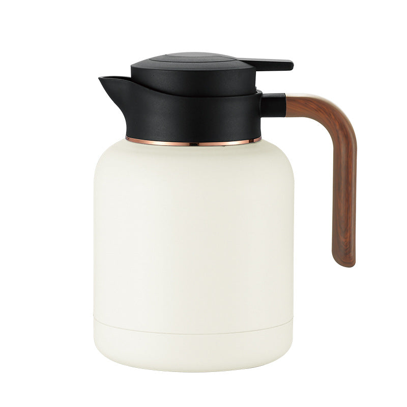 304 smart temperature display thermos stainless steel tea pot office tea pot with filter large capacity thermos flask