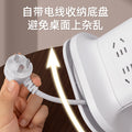 Wireless charging power strip smart home multi-outlet socket with built-in cables, multi-function student usb power board