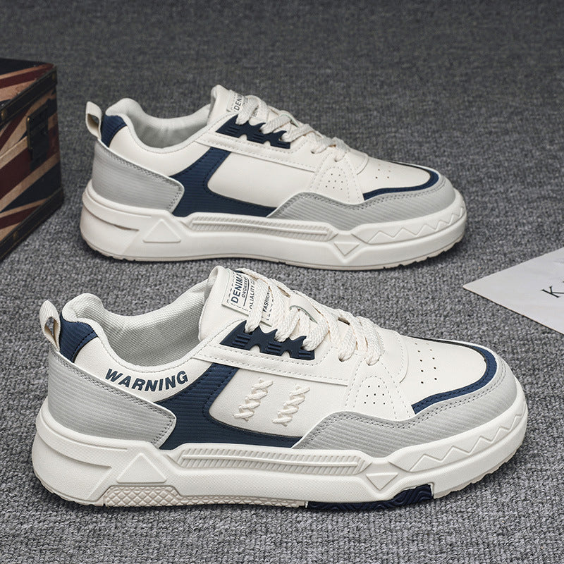Niche style original men's shoes 2025new arrivalspringeasiest for matchthick solewhite sneakerscasual white shoes german training sports trendy shoes
