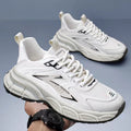 Men's shoes 2026 new lightweight breathable versatile athletic casual hollow-out anti-slip dad shoes student shoes for men
