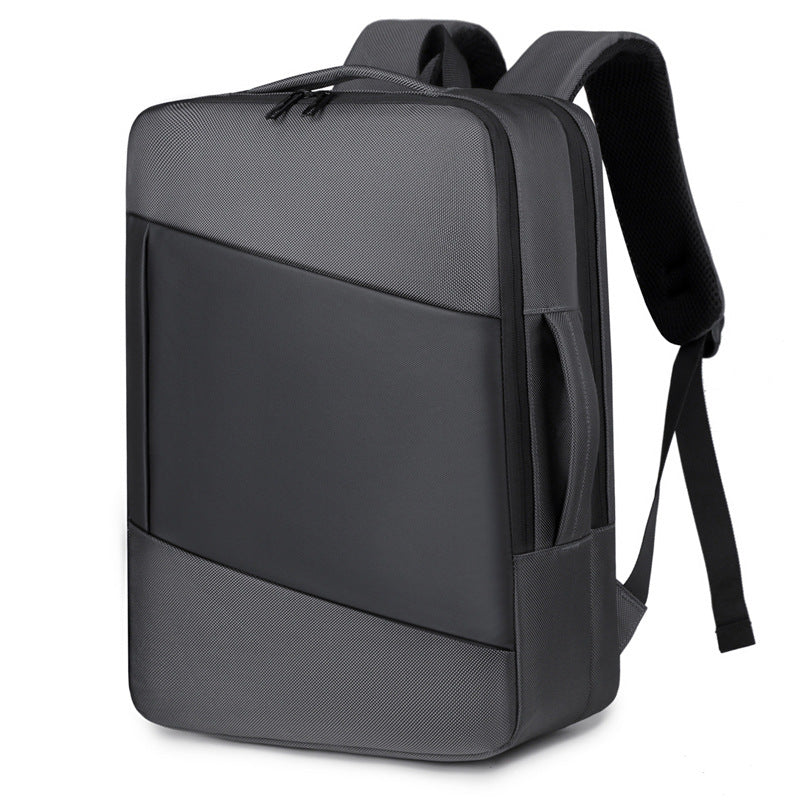 Simple backpack Multifunctional business computer bag Casual backpack College student schoolbag Travel bag