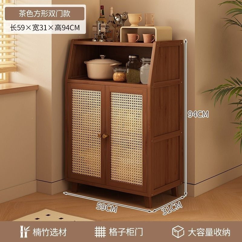 Entrance hall cabinet for home sideboard living room wall-mounted tea cabinet side cabinet multi-functional kitchenware storage rack