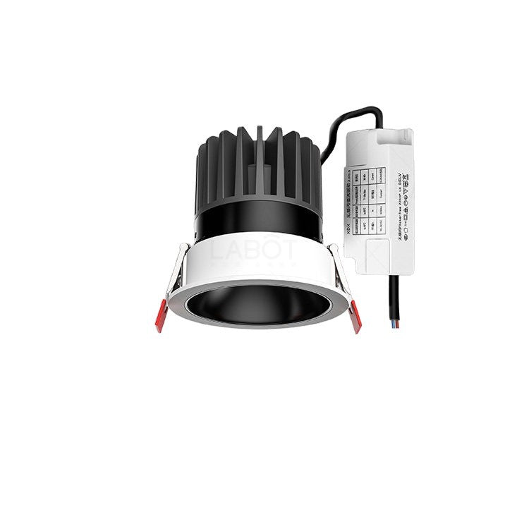 Deep hidden anti-glare spotlight cobfor home living room embedded led light ceiling downlight lighting hill wall washer