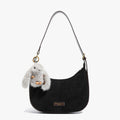 Black strap with charm