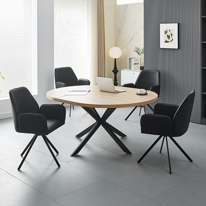 Export dining table retractable foldablemdf rectangular solid wood tablefolding dining table
