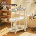 Mobile kitchen cart, simple side table, household living room side table, corner table, bathroom shelf, small trolley