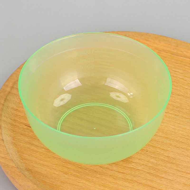 Wholesale facial mask bowls - plastic bowls for spa & beauty, medium size mixing bowls with spatula, mask applicator, stirring stick, mask tools