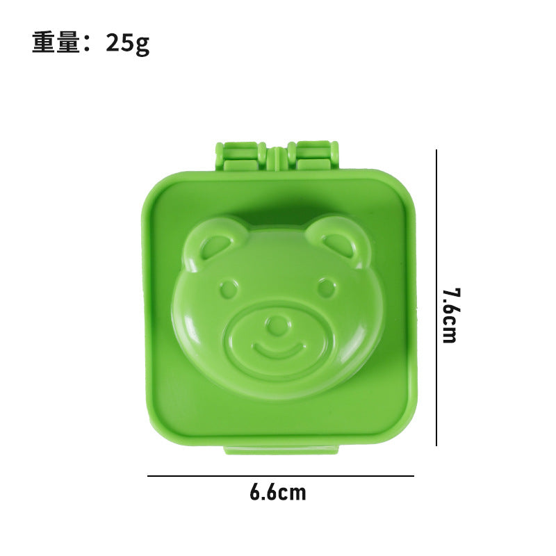 cute egg-shaped rice ball mold diy bear bunny dometi rice ball-shaped mold egg press