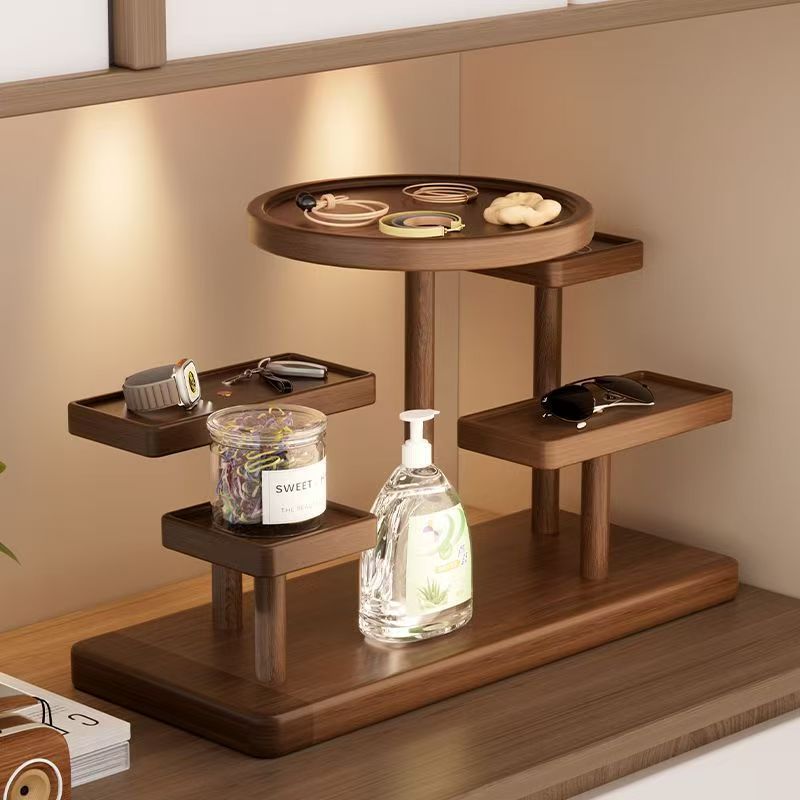 Wooden entryway rack, entrance door, entrance key rack, table decoration, decorative display rack, jewelry storage rack