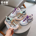 Vancahao girl sneakers  spring and autumn new arrivalk-stylekids tire shoes trendy boys pineapple bottom hiking shoes