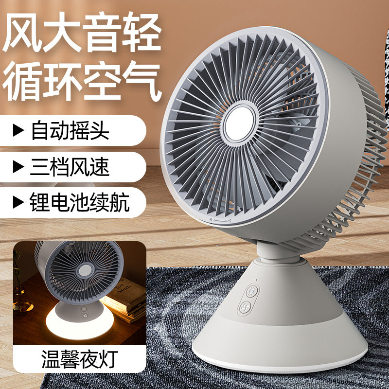 Rechargeable floor fan - powerful, portable, and versatile: perfect for home, dorm, or office. usb powered, remote control, and timer function