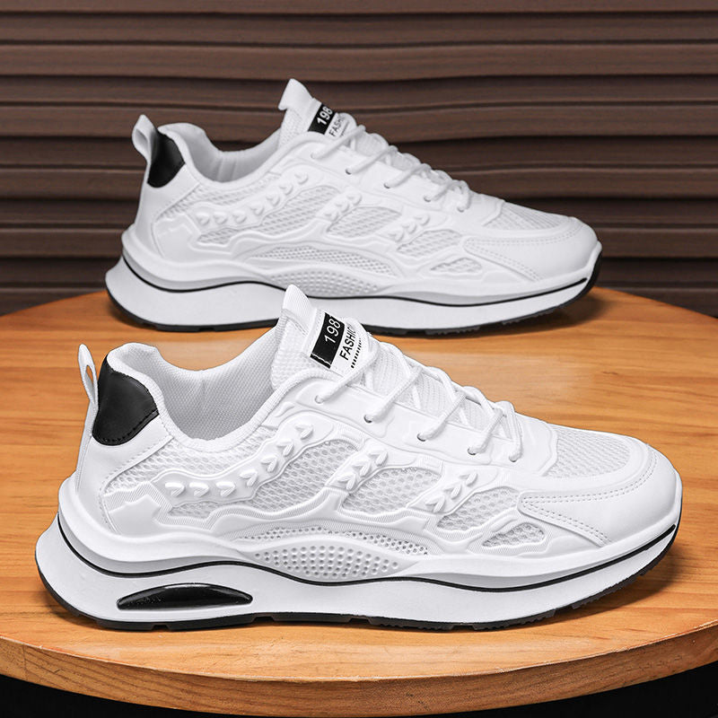 Men's 2025 winter low-top chunky sole athletic casual shoes - fashionable, trendy, versatile, breathable men's dad shoes