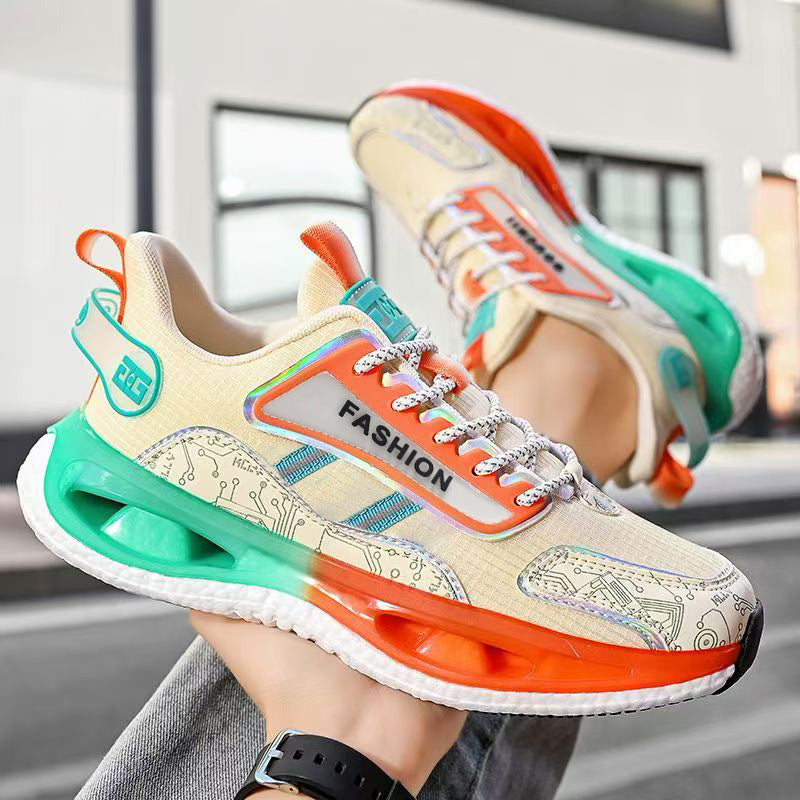 Men's shoes 2026 new spring collection: lightweight, soft-soled, ultra-lightweight, shock-absorbing running shoes for teenagers and students - trendy footwear