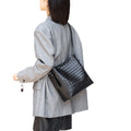 2024 spring/summer fashion crossbody shoulder bag - woven bucket bag - versatile commuter tote with large capacity