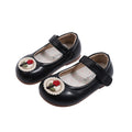 Vancahao soft bottom girl shoes flower baby toddler shoes spring & fallnew arrival leather shoes kidsembroider princess shoes
