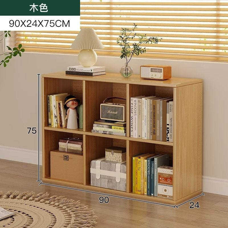 Bookshelf kindergarten reading rack multifunctional simple storage cabinet living room storage cabinet for home floor-standing storage rack