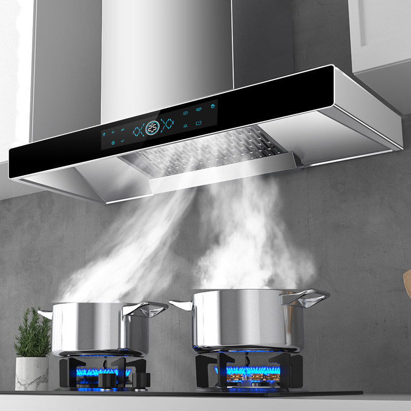 Wholesale xinfei range hood for home kitchen large suction top suction wall-mounted european style range hood