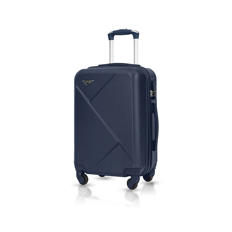 Cross-border dedicated ABS tie rod suitcase for business travel, strong and wear-resistant suitcase, boarding password box wholesale