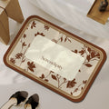 Floor mat bathroom winternew arrivalaccessible luxuryclassy diatom mud bathroom door non-slip toilet absorbent mat
