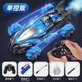 F1 remote control toy car - 360° universal joystick, all-around variable speed, rocket spray stunt racing f1 car