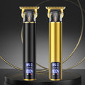 Factory direct oem odm custom t9 professional waterproof vertical grooved electric hair clipper/trimmer - wholesale