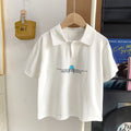 【summer new arrivals】pure cotton kids' polo shirt - summer collection for boys and girls - korean style turn-down collar short sleeve s003