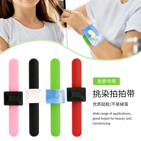 Silicone magnetic wrist strap, pat strip, magnet clip, silicone needle suction device, bracelet, beauty clip, pat belt, hair tool.