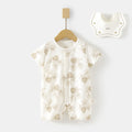 Brown color (pine cone ice oxygen cotton short climb) comes with bib