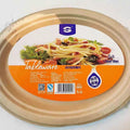 Disposable paper plates - bbq, party, and dining - eco-friendly, biodegradable, thickened, and durable pulp plates