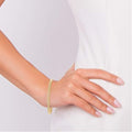 European and american fashionable high-end minimalist women's mesh chain elegant ladies bracelet new niche mesh style bracelet