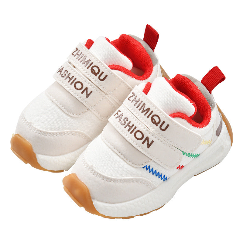 Toddler shoes for boys, spring and autumn, 0-1-2 years old, soft sole infant shoes, children's shoes, infant and toddler shoes for girls