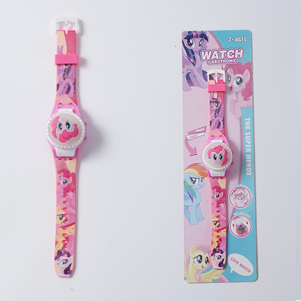 New children's light-up spinning top watch - flashing creative rotating gyro watch - kindergarten small gift toy wholesale