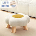 For homeflower low stool popular cloud stool sofa living room kids cute girls bedroom biscuit low stool shoe changing