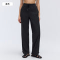 Quick-drying sports pants for women summer thin loosecasual pants straight-leg jogger pants two-piece running fitness pants d26081