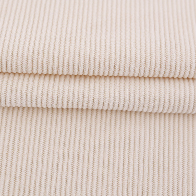 11 warp knitted elastic corduroy fabric 11 pits knitted polyester corduroy, luggage throw pillow clothing fabric