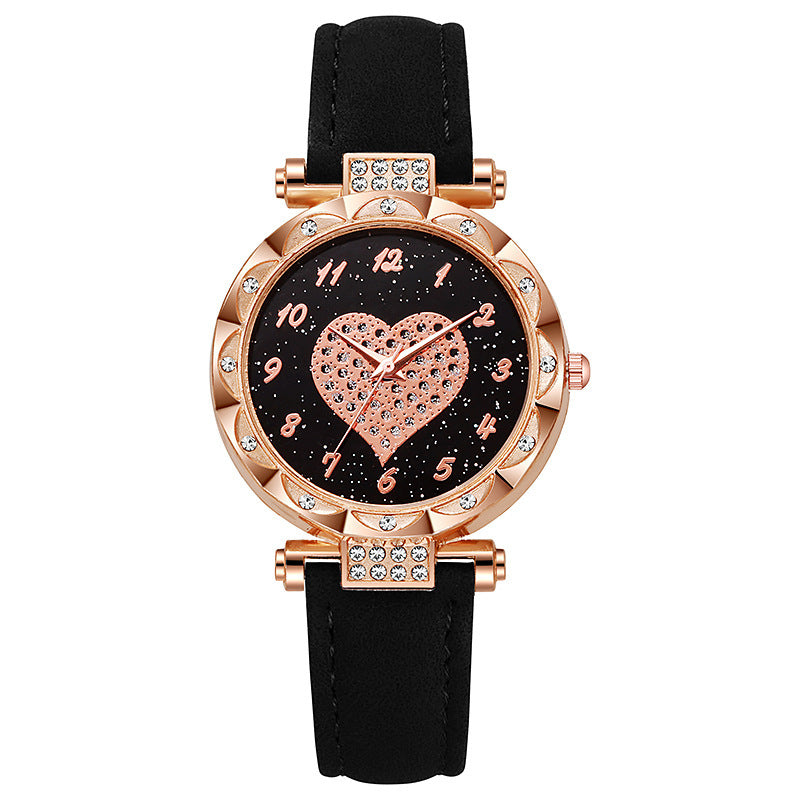 xiyin duoduo love full diamond casual fashion electronic watch women's quartz student watch women's manufacturer wholesale watch