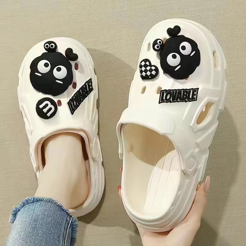2026 new men's clogs - summer outdoor beach thick-soled non-slip couple sandals - autumn sandals for men