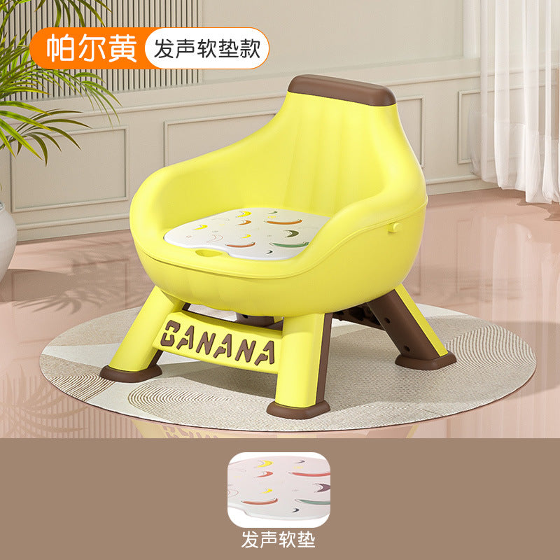 Baby dining chair kids stool baby chair for home small bench backrest seat low chair dining table chair
