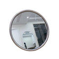 Ins blogger's same style makeup mirror bathroom mirror stainless steel bathroom dressing mirror b&b decorative wall hanging round mirror